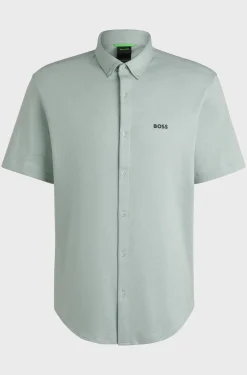 Hugo Boss miesten kauluspaita, B MOTION JERSEY Vihreä