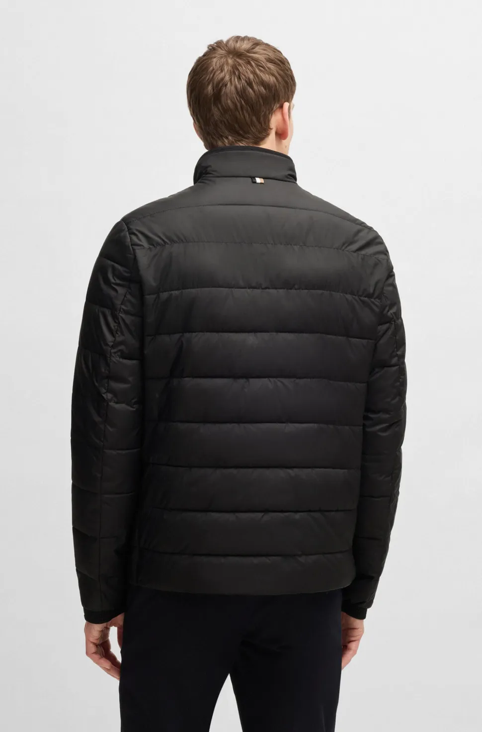 Hugo Boss miesten kevytvanutakki, H-CENITOS Musta