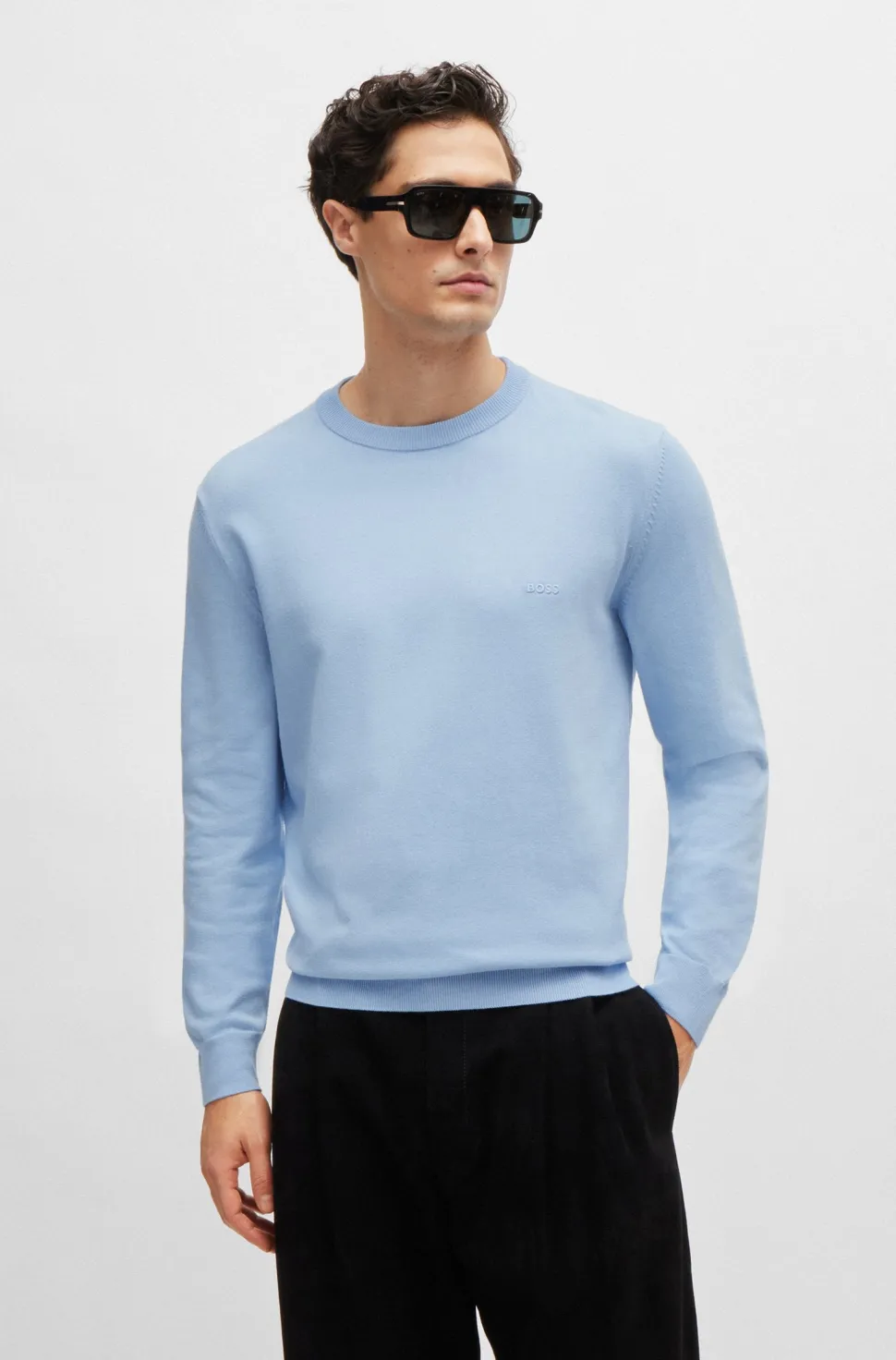 Hugo Boss miesten neule, PACAS L Keskisininen