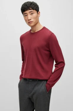 Hugo Boss Miesten Neulepaita Botto-L Viininpunainen