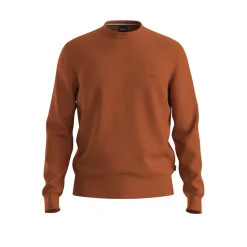 Hugo Boss miesten neulepusero BOTTO-L, poltettu oranssi
