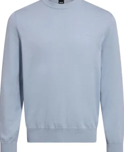 Hugo Boss miesten neulepusero Upacas-L, vaaleansininen