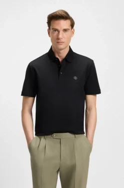 Hugo Boss miesten pikeepaita, C-PARRIS 001 Musta