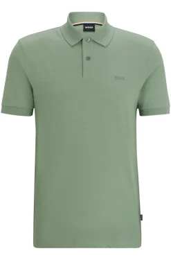 Hugo Boss, Miesten Pikeepaita, PALLAS REGULAR FIT Vihreä