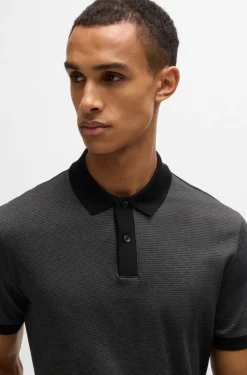 Hugo Boss miesten pikeepaita, H-PARLAY 432 POLO Musta