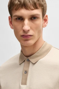 Hugo Boss miesten pikeepaita, H-PARLAY 432 POLO Beige