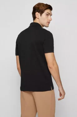 Hugo Boss Miesten Pikeepaita PALLAS REGULAR FIT Musta