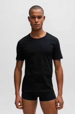 Hugo Boss Miesten T-Paita, TSHIRT RN NOS Tummansininen