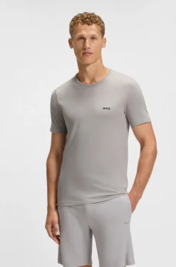 Hugo Boss miesten t-paita, T-SHIRT CLASSIC LOGO Vaaleanharmaa Melee