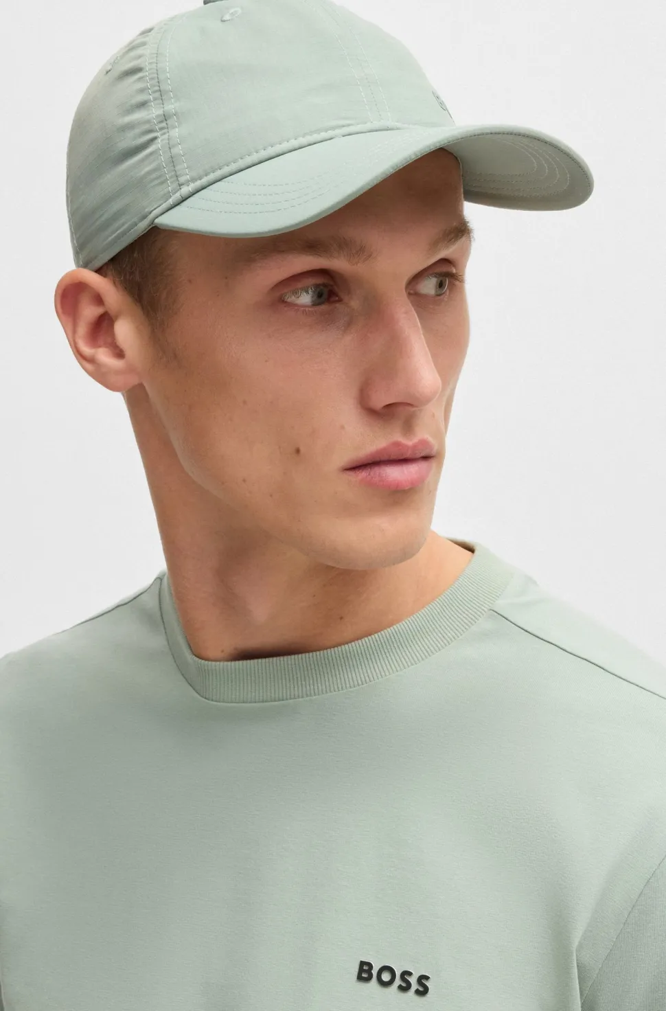 Hugo Boss miesten t-paita, TEE Vihreä