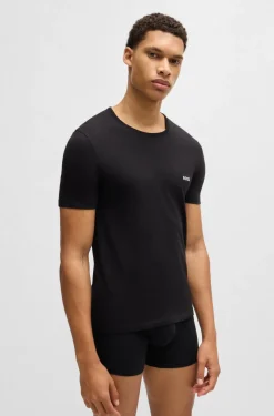 Hugo Boss miesten t-paita, T-SHIRT CLASSIC LOGO Musta