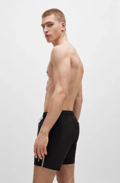 Hugo Boss miesten uimashortsit, ICONIC UIMASHORTSIT Musta