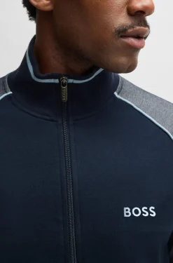 Hugo Boss miesten verkkatakki, TRACK SUIT JACKET Tummansininen