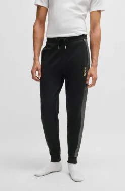 Hugo Boss Miesten Verryttelyhousut, TRACK SUIT PANTS Musta