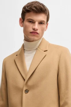 Hugo Boss miesten villakangastakki, H-HYDE C-244 Beige