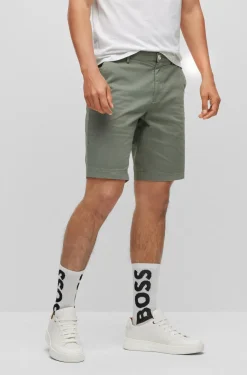 Hugo Boss shortsit, SLICE SHORTS Armeijanvihreä