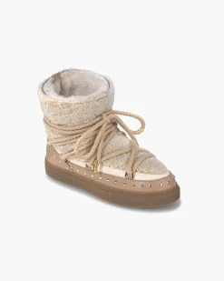 Inuikii naisten kengät Curly Rock, vaalea beige