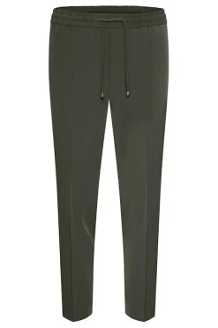 Inwear housut, ADIAN PULL ON PANT Tummanvihreä