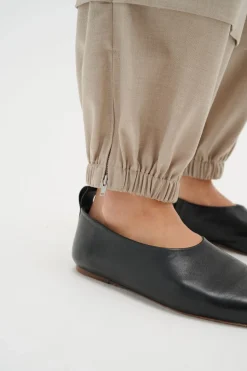 Inwear housut, WAI CARGO PANT Ruskeanharmaa