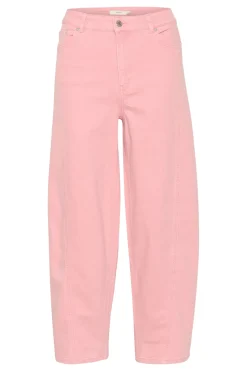 Inwear naisten farkut, MORIEIW BARREL JEANS Pale Pink