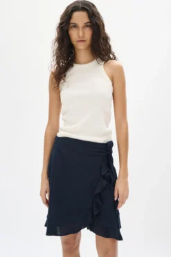 Inwear naisten hame, FARIDAIW SKIRT Marine Blue