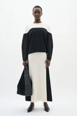 Inwear naisten hame,KAYLLAIW SKIRT Whisper White / Black