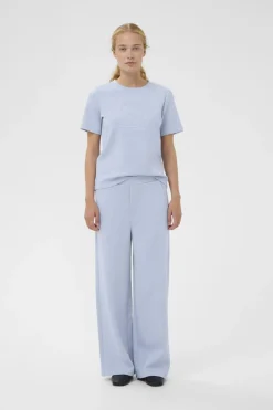 Inwear naisten housut GINCETTEIW MELANGE PANTS, Endless Sky Melange