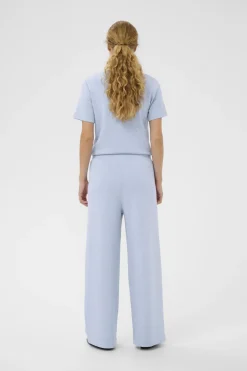 Inwear naisten housut GINCETTEIW MELANGE PANTS, Endless Sky Melange