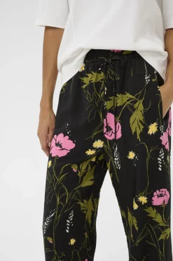 Inwear naisten housut Lucilleiw Pant, kukallinen kuosi