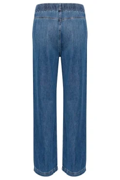 Inwear naisten housut, SOPHINAIW PULLON PANTS Washed Denim