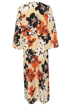 Inwear Naisten Mekko, HANNI LONG DRESS Oranssi Kuosi