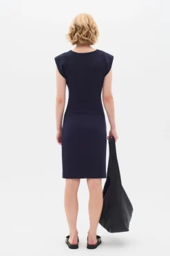 Inwear naisten mekko, HENNIEHIW VINCENT SL DRESS Marine Blue