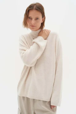 Inwear Naisten Neulepaita, RUDI OPEN BACK PULLOVER Kerma