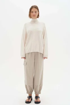 Inwear Naisten Neulepaita, RUDI OPEN BACK PULLOVER Kerma