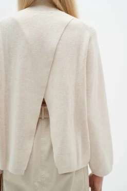 Inwear Naisten Neulepaita, RUDI OPEN BACK PULLOVER Kerma