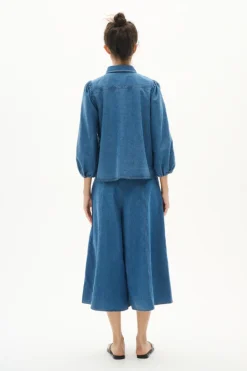 Inwear naisten paita, BALLARIZIW SHIRT Blue Denim