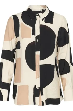 Inwear naisten paita, COMINOIW SHIRT Neutral Soft Blocks