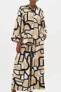 Inwear Naisten Paita, HECANTEI SHIRT Musta Kuosi