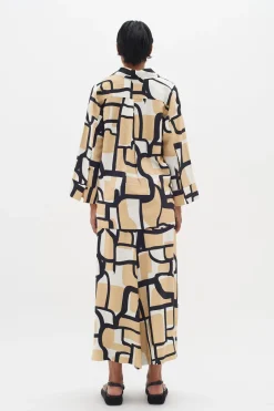 Inwear Naisten Paita, HECANTEI SHIRT Musta Kuosi