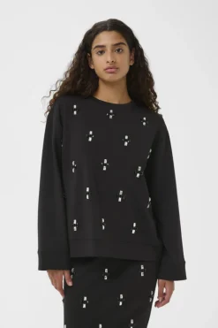 Inwear naisten paita KINCENTIW DECO BLOUSE, musta