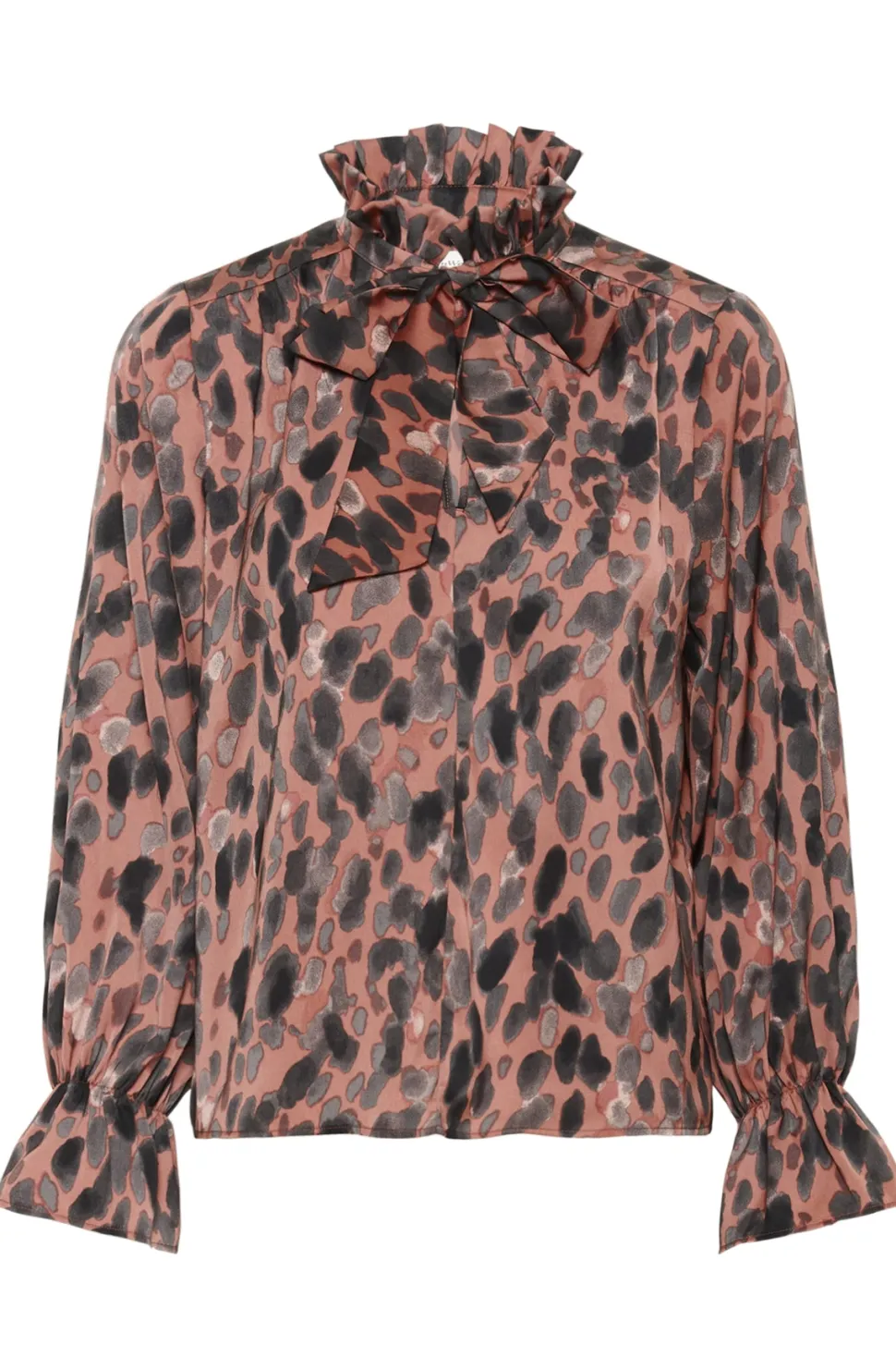 Inwear naisten paitapusero GRACIEIW PRINTED BLOUSE, Rose Painted Dot