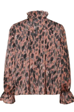 Inwear naisten paitapusero GRACIEIW PRINTED BLOUSE, Rose Painted Dot