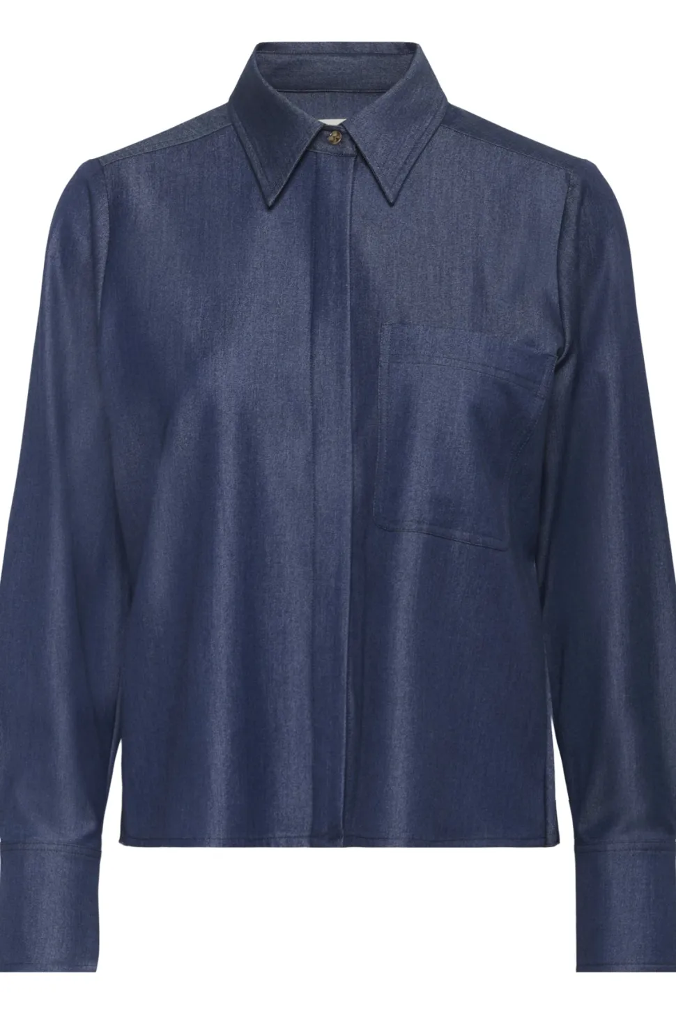 Inwear naisten paitapusero CHERRIEIW SHIRT, Dark Denim