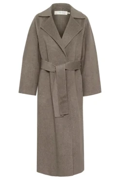 Inwear naisten takki, YILLAIW LONG COAT Sandy Grey Melange
