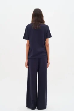 Inwear naisten t-paita VINCENTIW KARMEN TSHIRT, Marine Blue