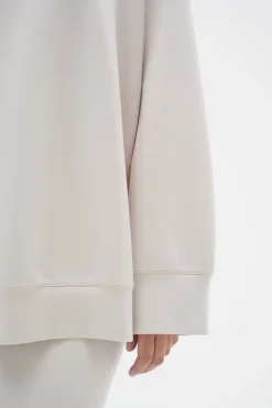 Inwear Naisten Väljä Collegepaita, AIDA SWEATSHIRT Luonnonvalkoinen
