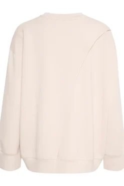 Inwear Naisten Väljä Collegepaita, AIDA SWEATSHIRT Luonnonvalkoinen