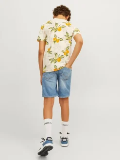 Jack and jones junior farkkushortsit, JJICHRIS JJORIGINAL SHORTS MF 920 Indigo