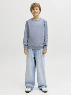 Jack and Jones Junior lasten farkut JJIDAVE JJORIGINAL SQ 151, sininen