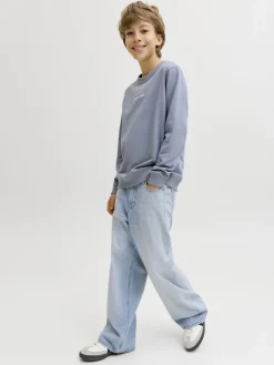 Jack and Jones Junior lasten farkut JJIDAVE JJORIGINAL SQ 151, sininen